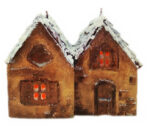 ΧΡΙΣΤΟΥΓΕΝΝΙΑΤΙΚΟ ΚΕΡΙΝΟ 160x100x120mm ΣΠΙΤΑΚΙ ΔΙΠΛΟ