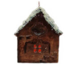 ΧΡΙΣΤΟΥΓΕΝΝΙΑΤΙΚΟ ΚΕΡΙΝΟ 90x100x120mm ΣΠΙΤΑΚΙ ΜΟΝΟ