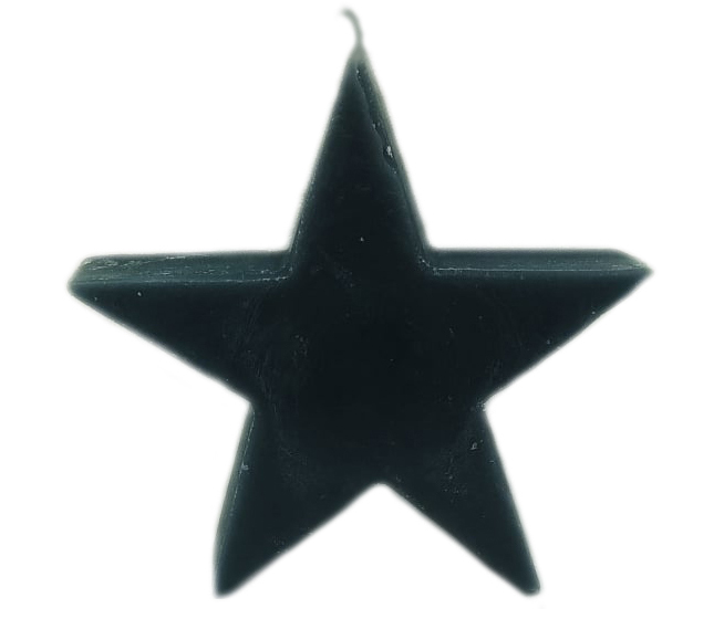 ΔΙΑΚΟΣΜΗΤΙΚΟ ΚΕΡΙΝΟ 150x150mm ΑΣΤΕΡΙ ΜΑΥΡΟ 0