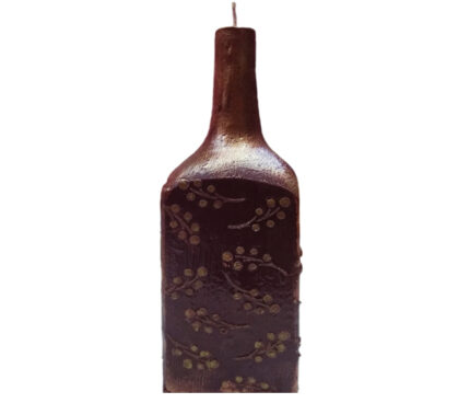 ΚΕΡΙΝΟ ΜΠΟΥΚΑΛΙ ΜΕ ΑΝΑΓΛΥΦΑ ΣΧΕΔΙΑ