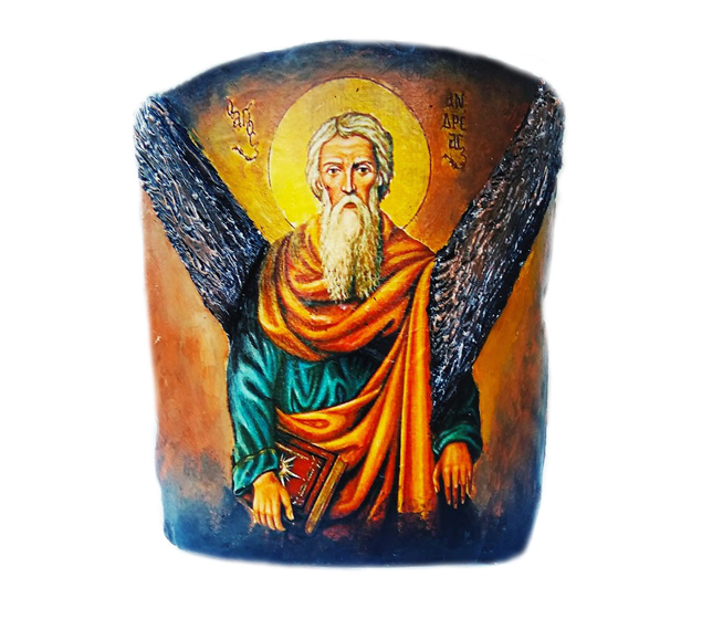ΚΕΡΑΜΙΔΙ ΔΙΑΚΟΣΜΗΤΙΚΟ 180x150mm Ο ΑΓΙΟΣ ΑΝΔΡΕΑΣ 0