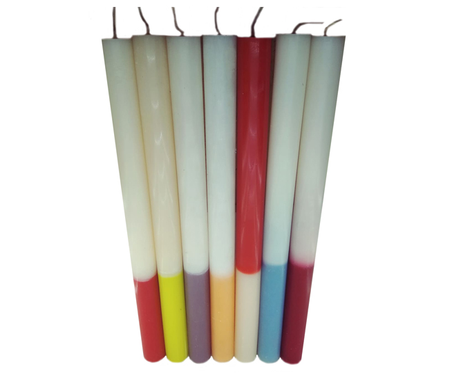 ΛΑΜΠΑΔΑ Ø31x410mm ΚΛΑΣΣΙΚΗ ΣΤΡΟΓΓΥΛΗ ΔΙΧΡΩΜΗ 0
