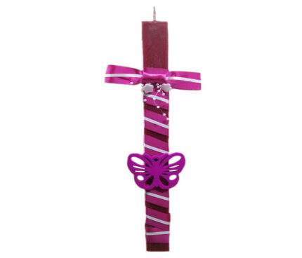 ΛΑΜΠΑΔΑ ΠΛΑΚΕ ΜΕ ΞΥΛΙΝΗ ΠΕΤΑΛΟΥΔΑ ΜΕΓΑΛΗ ΜΩΒ