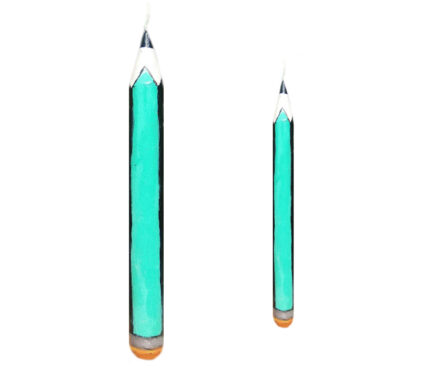 ΛΑΜΠΑΔΑ ΜΟΛΥΒΙ ΜΑΥΡΟ ΠΡΑΣΙΝΟ BIG Vs SMALL