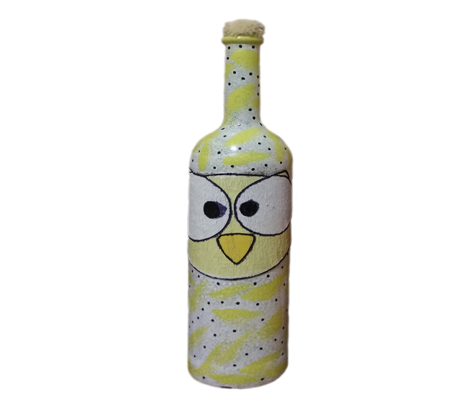 ΜΠΟΥΚΑΛΙ ΓΥΑΛΙΝΟ Ø70x290mm ANGRY BIRDS 0