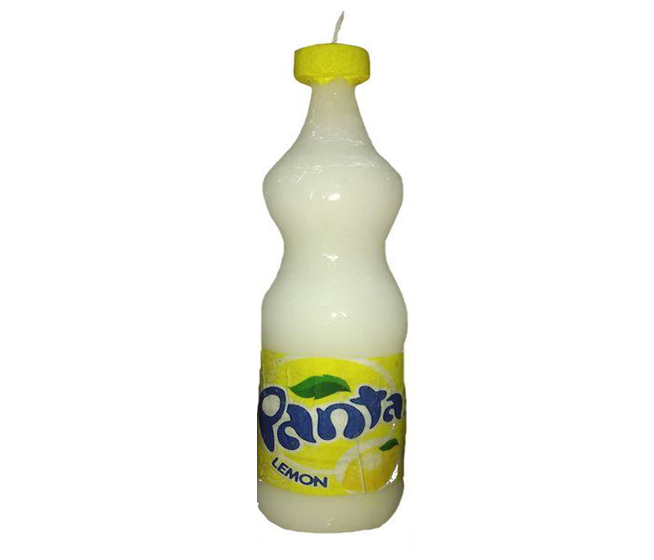 ΜΠΟΥΚΑΛΙ ΚΕΡΙΝΟ Ø60x190mm ΛΕΜΟΝΑΔΑ ΠΑΝΤΑ 0