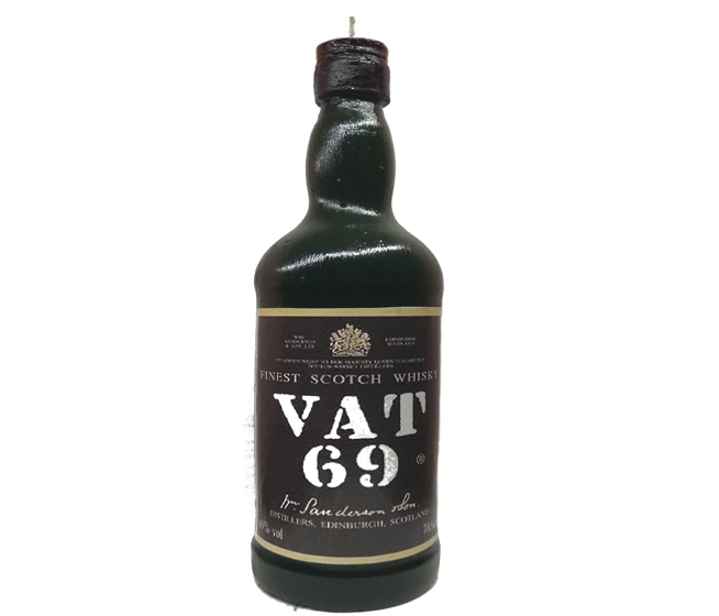 ΜΠΟΥΚΑΛΙ ΚΕΡΙΝΟ ΟΥΙΣΚΙ VAT 96 Ø70x270mm 0