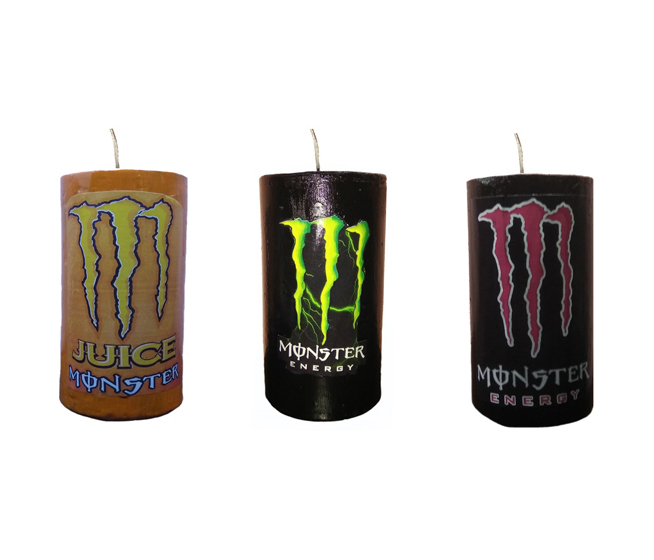 ΣΕΤ 3 ΚΟΥΤΙ ΚΕΡΙ SET 3 MONSTER ABSOLUTELY ZERO 355 ml (Ύψος 15cm διάμ 6cm)