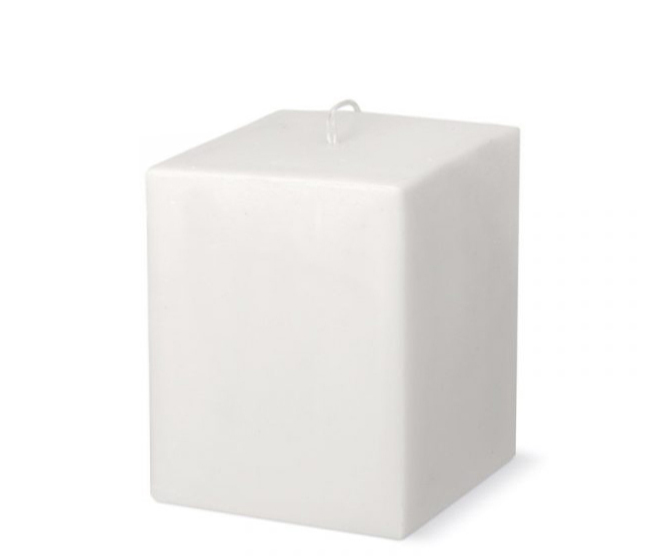 ΤΕΤΡΑΓΩΝΟ ΚΕΡΙ 100x100x150mm ΛΕΥΚΟ 0