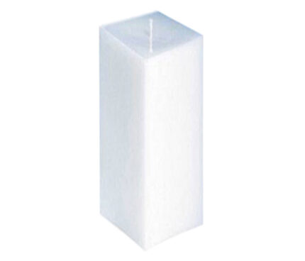 ΤΕΤΡΑΓΩΝΟ ΚΕΡΙ 60x60mm ΛΕΥΚΟ