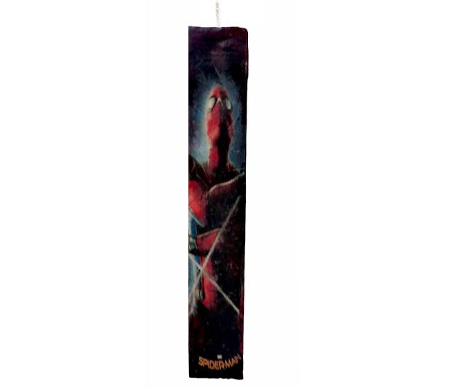 ΛΑΜΠΑΔΑ ΠΛΑΚΕ 20x40x330mm ΖΩΓΡΑΦΙΣΤΗ SPIDERMAN 0