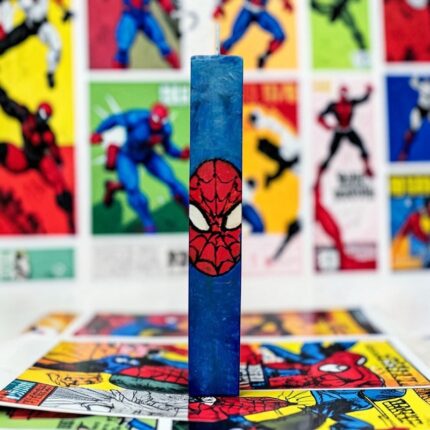 ΛΑΜΠΑΔΑ ΠΛΑΚΕ ΖΩΓΡΑΦΙΣΤΗ SPIDERMAN