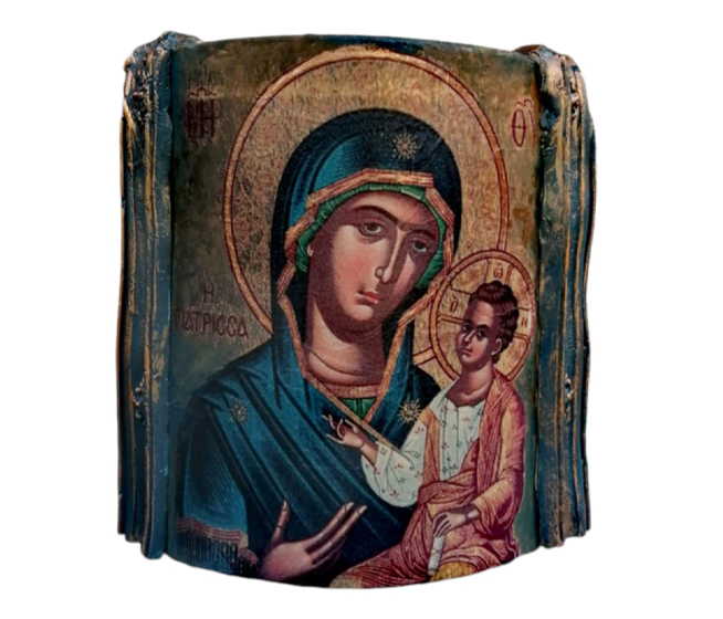 ΚΕΡΑΜΙΔΙ ΔΙΑΚΟΣΜΗΤΙΚΟ 180x150mm Η ΠΑΝΑΓΙΑ Η ΓΙΑΤΡΙΣΣΑ 0