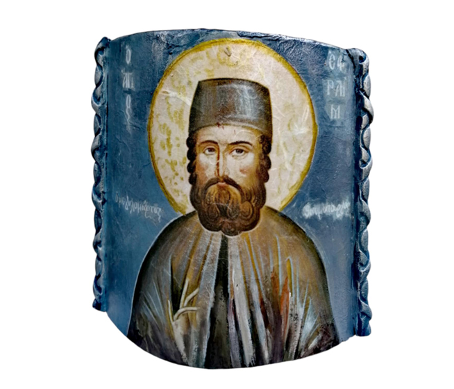 ΚΕΡΑΜΙΔΙ ΔΙΑΚΟΣΜΗΤΙΚΟ 180x150mm Ο ΑΓΙΟΣ ΣΕΡΑΦΕΙΜ 0