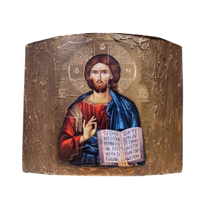 ΚΕΡΑΜΙΔΙ ΔΙΑΚΟΣΜΗΤΙΚΟ 180x150mm Ο ΙΗΣΟΥΣ ΧΡΙΣΤΟΣ ΕΥΛΟΓΩΝ 0